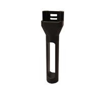 Genérico Soporte de micrófono inalámbrico para dji Mic 3, Adaptador portátil inalámbrico de Mango de micrófono de entrevista Soporte de micrófono (Corto Negro)