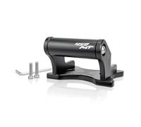 Genérico Soporte De Navegación GPS Motocicleta para CFMOTO 450MT Ibex 450 MT IBEX450 2023 - Barra Extensión para Smartphone Golpes Teléfono Soporte Placa(Negro 2)