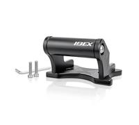 Genérico Soporte De Navegación GPS Motocicleta para CFMOTO 450MT Ibex 450 MT IBEX450 2023 - Barra Extensión para Smartphone Golpes Teléfono Soporte Placa(Negro 3)