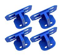 Genérico Soporte De Pared para Carriles Individuales | 4 Piezas De Soporte Colgable para Exhibición,Montaje En La Pared De Carril Único,para Vehículos, Juguetes, Automóviles, Camiones, Hogar Y