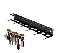Genérico Soporte de Pared para Cepillos de Detailing - Soporte Resistente Antideslizante con Ganchos - Portacepillos para Detallado de Coches,Para Garaje, Lavadero y Taller