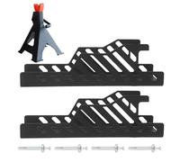 Genérico Soporte De Pared Para Gatos De Coche - Soporte De Acero Resistente - Organizador De Pared Para Gatas De Taller | Para Cochera Sotano Mecanicos Aficionados Al Automovil