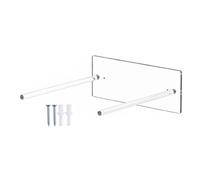 Generico Soporte de pared para sombreros de pared, gancho de acrílico, organizador de pared para sombreros - Para puerta, armario, casa, entrada, dormitorio, garaje, varco y pasillo