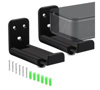 Genérico Soporte De Pared para Soundbar - Soporte De Pared - Soporte Ajustable en Profundidad 8.9-13.7 cm para Hogar