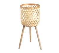 Genérico Soporte De Plantas De Interior - Soportes De Maceta Elevada, Estante De Exhibición De Madera | Base De Maceta Moderna Hecha A Mano para Contenedor Suculento, Soporte De Jarrones, Acento De D