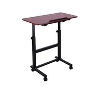 Genérico Soporte De Podio Con Panel De Escritorio Inclinado Y Ruedas, Altura Ajustable 90-121 Cm, For Aula, Sala De Música, Discurso(Color 1,80x40cm)