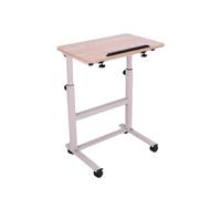 Genérico Soporte De Podio Con Panel De Escritorio Inclinado Y Ruedas, Altura Ajustable 90-121 Cm, For Aula, Sala De Música, Discurso(Color 2,60x40cm)