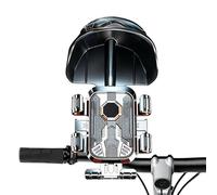 Genérico Soporte De Teléfono para Motocicleta - Base Antivibración con Sombrero - Soporte teléfono Bicicleta | para Navegación, Turismo, Desplazamientos, Carretera, Ciudad Y Montaña