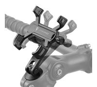 Genérico Soporte de teléfono para Motocicleta - Soporte para teléfono con Manillar con diseño de 4 Garras | Giratorio para de Patinete, Ajustable, Giratorio de 360 Grados, para teléfonos INT