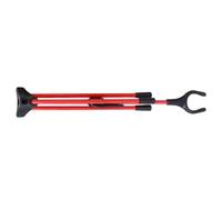 Genérico Soporte De Trabajo para Recurvo: Soporte para Ligero De Fibra De Vidrio, Colgador para Largo Ajustable con Protección De Goma, Spporte para De Tiro con | Percha De Arrco Largo,