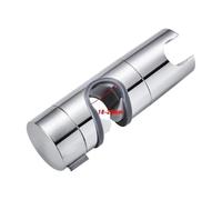 Genérico Soporte Deslizante for riel de elevación Ajustable 18-25 mm for Cabezal Ducha con rotación 360° y Abrazadera 22 for Cabezales rociadores
