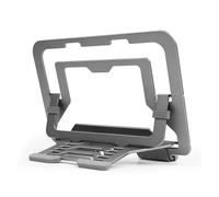 Genérico Soporte Giratorio de Aluminio for portátil, Compatible con tabletas 7 a 13 Pulgadas Altura Ajustable