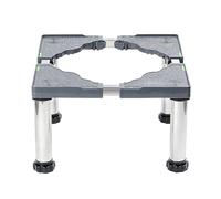 Genérico Soporte Lavadora Base para Lavadora con Patas de Acero Inoxidable 45-70 cm Ajustable Largo/Ancho Pedestal Universal para Lavadora Secadora Refrigerador