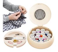 Generico Soporte magnético para alfileres - Organizador portátil con bandeja estable para almacenar rápidamente las agujas Herramienta para crear bordados de costura DIY | Taller Estudiantes
