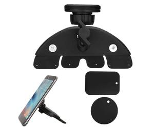 Generico Soporte magnético para coche, soporte para teléfono móvil giratorio | para navegador GPS, para viajeros, mujeres, hombres, conducción diaria, viajes fuera de la puerta, sedán, camioneta SUV