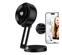 Genérico Soporte magnético para teléfono al vacío - de Doble succión | Soporte retráctil para teléfono móvil para Coche, hogar, Gimnasio, Oficina, eléctrico para Tablero de Instrumentos, Base p