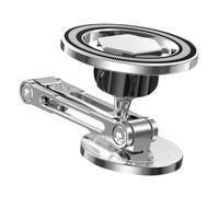 Genérico Soporte magnético para teléfono: Base de succión Adhesiva, Placa magnética móvil, Enlace de Brazo Flexible | Agarre de, Clip para salpicadero de vehículo para teléfono Inteligente, Cabina