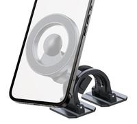 Genérico Soporte Magnético para Teléfono,Soporte Plegable 360 Grados - Base Magnética de Coche para Teléfono - Compatible con la Mayoría de Teléfonos Inteligentes en Salpicadero, Parabrisas, Camión,