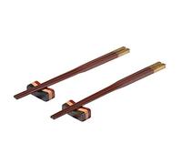 Genérico Soporte Modular sin Esfuerzo Moderno Chino Palillos Palillos Estilo Soporte vajilla Estante Cocina, y Bar (Brown, One Size)