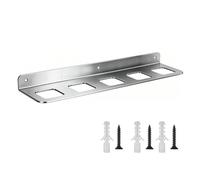 Genérico Soporte organizador de herramientas,Soporte De Pared Para Martillos De Garaje Con 5 Ranuras,Almacenamiento práctico para martillos - Para Llaves Destornilladores Cobertizo Taller Hogar