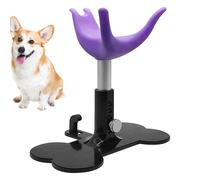 Genérico Soporte para Aseo Canino,Soporte para Corte de Cachorros - Escalera De Asistencia Altura Ajustable con Banco Antideslizante para Baño Ducha Y Peluquería