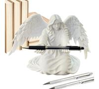 Genérico Soporte para Bolígrafos Decoración de Ángel Blanco Impreso en 3D