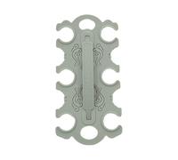 Genérico Soporte para Botellas De Cerveza - Porta Botellas De Cerveza para 6 Unidades,Bolsa Térmica para Bebidas En Exteriores Fiestas Cumpleaños Pícnic Excursiones Café Whisky