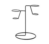 Genérico Soporte para Cono,Soporte para Cono de | para de cono negro de hierro - Soportes de exhibición resistentes decorativos de la comida para el cono de , caramelo, palomitas de maíz, sushi