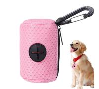 Genérico Soporte para de Caca de Perro, Soporte para de excrementos de Perro con Accesorio de Correa de Tela de Malla con Cremallera, portátil para Caca de, Suministros de para Mascotas para Cami