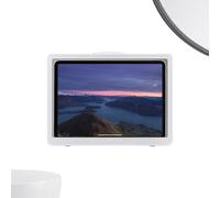 Genérico Soporte para de Ducha de Montaje en Pared - Estuche para de baño con Soporte Impermeable para de 180 °, Estante de Montaje con Pantalla antivaho táctil para tabletas