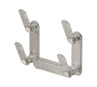 Generico Soporte para de pared,Estante vertical de doble capa para montaje en pared,Percha para domésticas | para el hogar, cocina, restaurante, utensilios de cocina y despensa