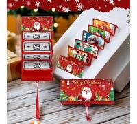 Genérico Soporte Para Dinero De Navidad,Titulares De Dinero Festivo,Regalos De Dinero En Efectivo De Navidad, Regalo De Dinero Sorpresa, 10 Paquete | DecoracióN Creat