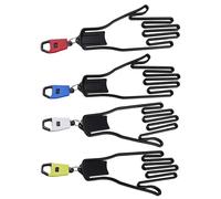 Genérico Soporte para Guantes De Golf, Material Seguro, ABS, Colgador para Guantes con Llavero, De para Rejilla De Soporte, Fácil De Usar, para Práctica De Conducción, Entrenamiento En Casa, D