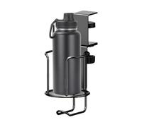 Generico Soporte para la taza de escritorio, clip on Drink Holders, 8,58 x 3,74 Inches Non Slip Adjustable Bottle Clamp for Desk Edges, Space Saving Coffee Mug Stand to Dorm, School, Office, Work