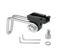 Generico Soporte para luz para bicicleta - Portalámparas delantero, soporte para bicicleta | SUPPorto Per faro ajustable Pēr la guía nocturna, visibilidad de seguridad durante los caminos