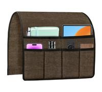 Genérico Soporte para Mandos a Distancia de Sofá - Bolsillos Organizadores para Sillón | Portamandos a Distancia para Cama - para Teléfono Móvil Vaso Libro Tablet Bebidas