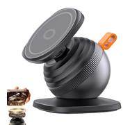 Genérico Soporte para Móvil de Coche,Base Giratoria 360 Grados Smartphone,Soporte Magnético Teléfono Coche | para Barco, ATV, Auto, Escritorio, Viajes, Vehículos, Camión, Sedán, Pickup,
