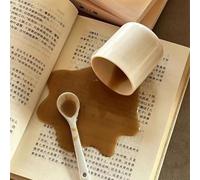 Genérico Soporte para Móvil De Escritorio - Diseño con Café Derramado Soporte para Teléfono, para Tabletas Y Accesorios De Mesa, para Ver Videos Grabar Leer Viajar Y Ver Películas