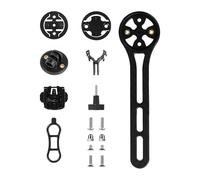 Generico Soporte para ordenador de bicicleta - Casquillo de nailon delantero para manillar para velocímetro y GPS | Carcasa integrada Garmīn Wаhoo Brytоn, cámara de acción y luz | Diseño aerodinámico