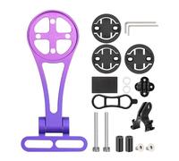 Generico Soporte para ordenador de ciclismo, enganche para manillar de bicicleta - Soporte para cicloordenador para seguimiento de datos navegación viajes por carretera excursiones en bicicleta rutas