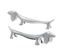 Genérico Soporte para Palillos, 2 Piezas De Acero Inoxidable para Perro Salchicha, Soporte para Palillos para Cachorro, Soporte para Tenedor, Cuchara, Vajilla, para Herramientas De Comedor