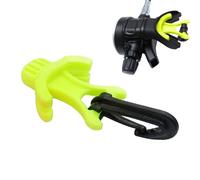 Genérico Soporte para Pulpo de Buceo - Clip de Pulpo de Buceo a Prueba de Polvo | Portaboquilla anatómico con Cierre Giratorio y tapón de protección para fijación de, técnico y cursos de entrenamient