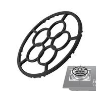 Genérico Soporte Para Quemadores | Soporte para Wok de Hierro Fundido - Reductor De Anillo Y Placa Caliente Para Cacerola Sartén Y Fritura