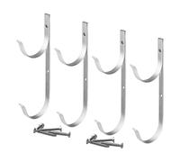 Genérico Soporte para Skimmer de Piscina,Soporte Para Mangueras De Aleación De Aluminio - Solución Multifuncional Para Organizar Postes Telescópicos, Mangueras, Cepillos Y Rastrillos En El Bordillo