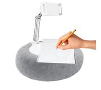 Generico Soporte para tableta para cojín de regazo - Soporte para teléfono de escritorio - Soporte orientable anti-deslizamiento para tablet móvil en camas escritorios