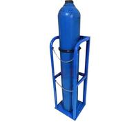 Genérico Soporte para Tanque de oxígeno - Soporte para Cilindro de Gas Resistente, Estante Independiente para Almacenamiento de Tanque de propano, Estante para Tanque de oxígeno para Garaje o Taller