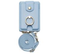 Genérico Soporte para Tarjeta de teléfono, Soporte para Tarjeta de teléfono Celular,Titular de la de crédito para | Tarjetero Multiusos Impermeable con 2 Ranuras para Tarjetas, Bolsillo para t