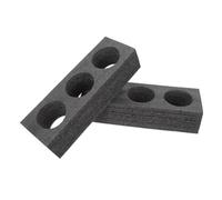 Genérico Soporte para Tazas de Café y Bebidas Leche, Portavasos Reutilizable 3 Orificios, Bandeja para Llevar Bebidas, Apto para Uso Comercial y Doméstico 11.61X3.93X2.75