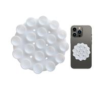 Genérico Soporte para teléfono con,Soporte para teléfono con - para Celular con, para de Silicona, Soporte para con Espejo para Ducha, succión Adhesiva para