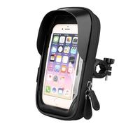 Genérico Soporte para Teléfono De Bicicleta - Soporte para De Marco Frontal | Soportes para Bicicleta Impermeable, Clip De Manillar Ajustable, Giratorio De 360°, Instalación Rápida, Teléfono Intel